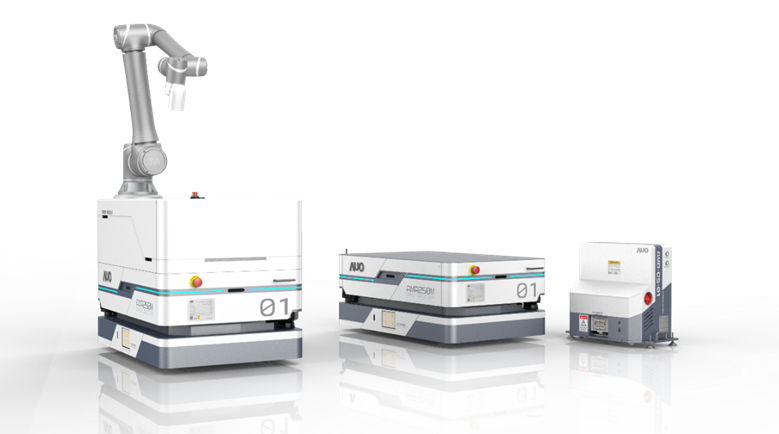 88858cc永利數位開發的自主式移動機器人（AMR250M），搭配全向輪並結合AI演算法、2D LiDAR、3D攝影機等技術，協助客戶實現產線全自動化
